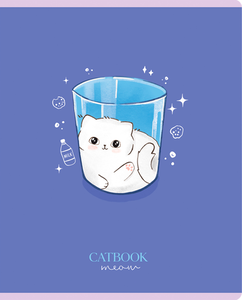 Тетрадь MESHU Cat book 48л, клетка артикул MS_49768