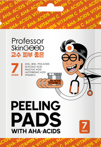 Пилинг-диски для лица PROFESSOR SKINGOOD очищающие с AHA-кислотами и витамином C