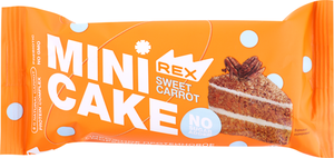 Пирожное протеиновое PROTEINREX Морковный тортик артикул