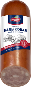 Колбаса варено-копченая Мясницкий ряд Балыковая Традиционная, 300 г