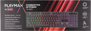 Клавиатура PLAYMAX игровая проводная TS-KB09