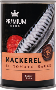 Макрель PREMIUM CLUB кусочками в т/с