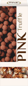 Конфеты PINK Truffle с комб. крем. нач. глазировнные