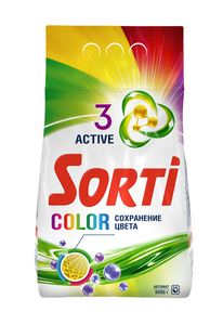 Стиральный порошок Color Автомат ТМ Sorti (Сорти)