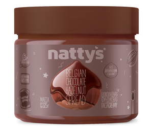 Паста Nattys шоколадная молочный шоколад-фундук