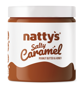 Паста Nattys арахисовая соленая карамель
