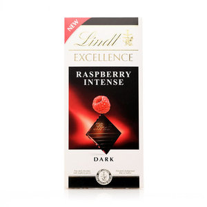 Темный шоколад с кусочками малины ТМ Lindt (Линдт)