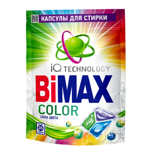 Капсулы для стирки Bimax Color, 35 шт