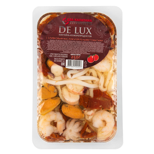 Коктейль из морепродуктов Два Капитана De-Lux с вялеными томатами