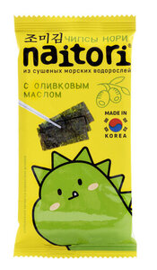 Чипсы нори из сушёных морских водорослей ТМ Naitori (Наитори)