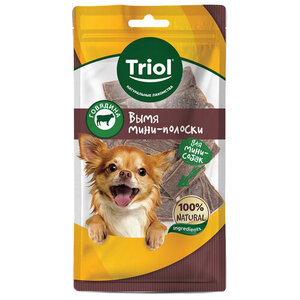 Лакомство доя собак вымя говяжье ТМ Triol (Триол)