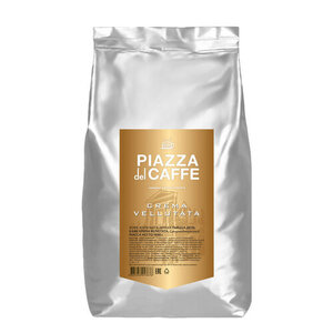 Кофе Piazza del Caffe Крема Велютата зерно