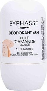 Дезодорант роликовый Byphasse Sweet Almond Oil с экстрактом миндаля