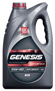 Масло синтетическое моторное Лукойл 3473441 5W-40 Genesis CN, 4 л