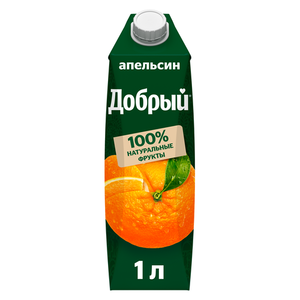 Нектар апельсиновый ТМ Добрый