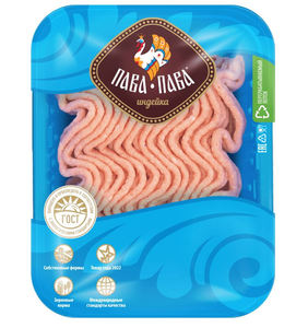 Фарш из филе грудки индейки Пава Пава охлажденный