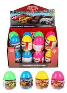 Игрушка Технопарк Машина в яйце 6,5 см