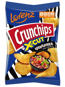 Чипсы Crunchips X-Cut Чакалака