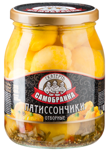 Патиссончики маринованные ТМ Скатерть самобранка
