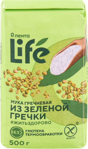 Мука гречневая Лента Life без глютена