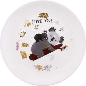 Тарелка Home Club Animals фарфоровая