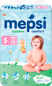 Трусики-подгузники Mepsi Xl, 12-22кг, 38 штук