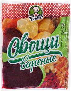 Свекла вареная кубики в вакуумной упаковке