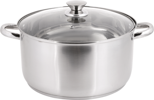 Кастрюля Home Club Daily из нержавеющей стали на 11 литров