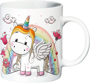 Кружка фарфоровая Home Club единорог