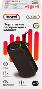 Колонка портативная Lentel C-S808