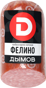 Колбаса копчено-вареная Дымов фелино с добавлением ароматных специй