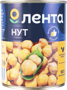 Нут Лента в банке