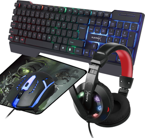 Набор игровой 4 в 1 Playmax KM6