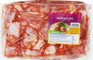 Шашлык куриный Мираторг в маринаде, весовой