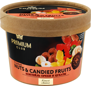 Коктейль Premium Club орехи и цукаты