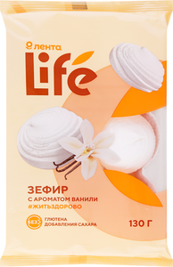 Зефир Лента Life с ароматизатор ванили