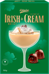 Конфеты Dimler Irish Whiskey с алкогольной начинкой сливочный ликер