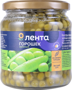Горошек зеленый Лента