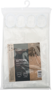 Штора для ванной Home Club 3D
