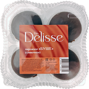 Пирожное Delisse буше сливочное