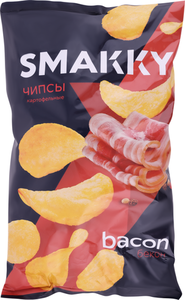 Чипсы Smakky со вкусом бекона