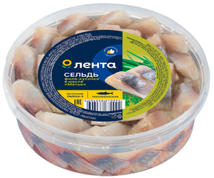 Сельдь Лента Матье филе-кусочки в масле