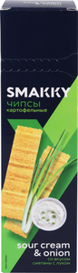 Чипсы Smakky со вкусом сметаны с луком