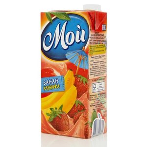 Нектар бананово-клубничный ТМ Мой