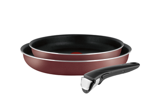 Набор сковород Tefal Red Ingenio 5 с ручкой 22+26 см