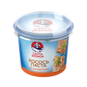 Паста Санта Бремор с лососем и скумбрией