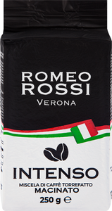 Кофе Romeo Rossi Intenso натуральный жареный молотый
