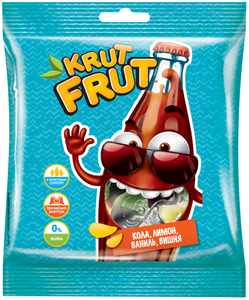 Мармелад жевательный Krutfrut Веселый бутылочки