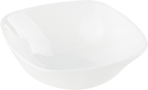 Салатник Homeclub Quadro Сlassic white 12,8 см, стекло