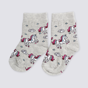 Носки детские Inwin 3 пары, единороги, р.14-22